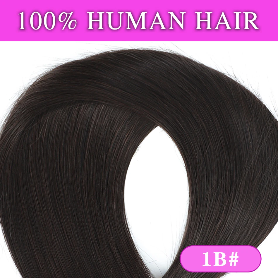 Pony van echt haar Clip-in Stompe snit Pony Overhead Piekerige Air Bang Zwart Bruin Blond 2 Clips Haartopper Extensies 8,5x7,5cm