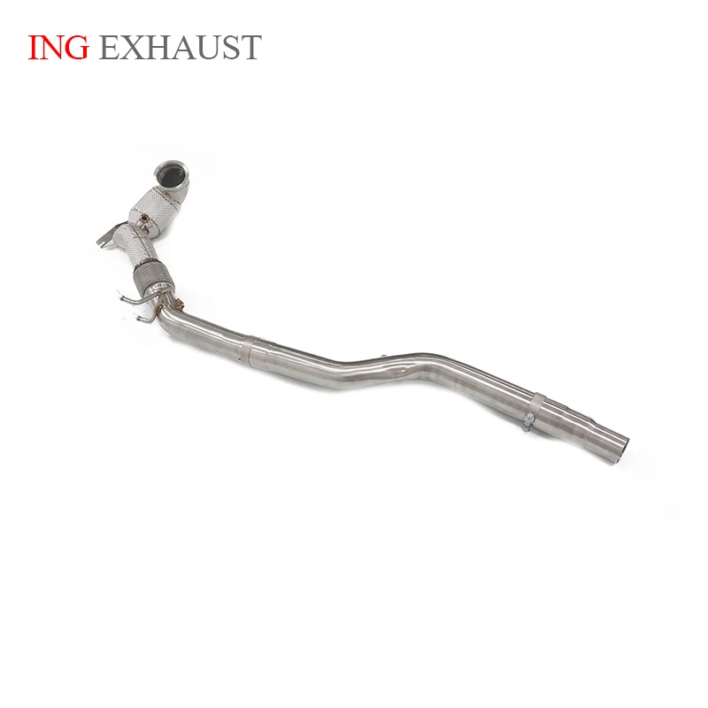 

ING Stainless Steel 304 Catalyzed Downpipe for Audi S3 8Y 2.0T opf gpf Heat Shield Insulations Auto exhaust Nozzler Accessorie