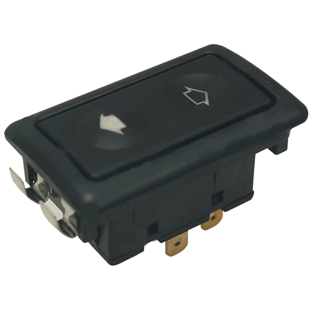 

Easily Install Window Switch Button Car Accessories Plastic&electrical Components Replacement 10A-30A 12/24V Black