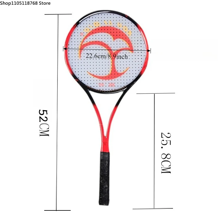 High Quality Professional Tai Chi Rouli Ball Racket Set 524 Holes Racket Face Carbon Fiber Carbon Racket