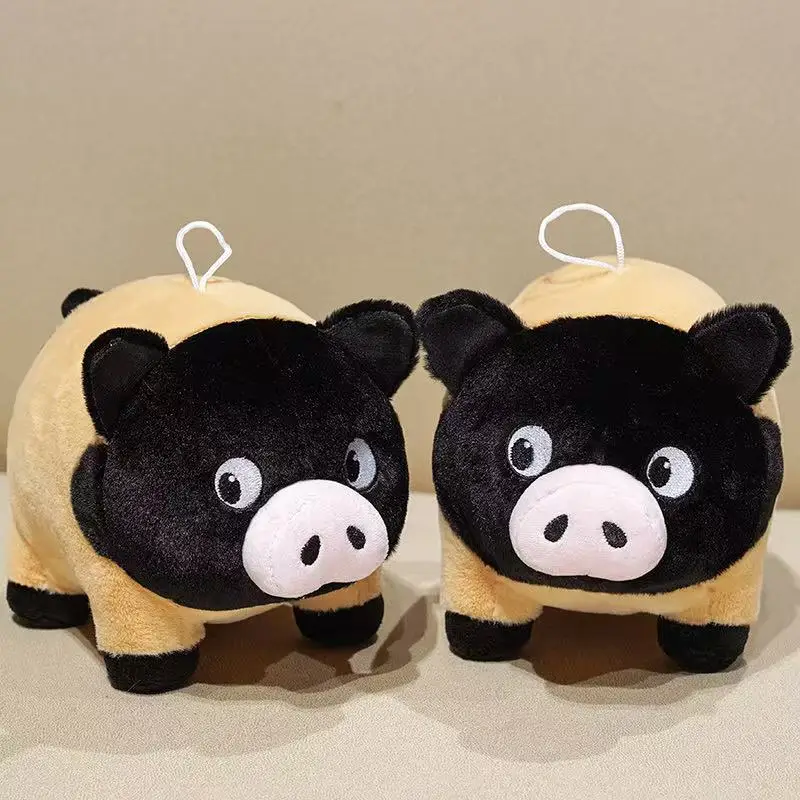 Newest Cute Pet Piglet Doll Kawaii Stuffed Plush Toy Figure Doll Cartoon Anime Cute Pillow Kids Birthday Holiday Gift Doll