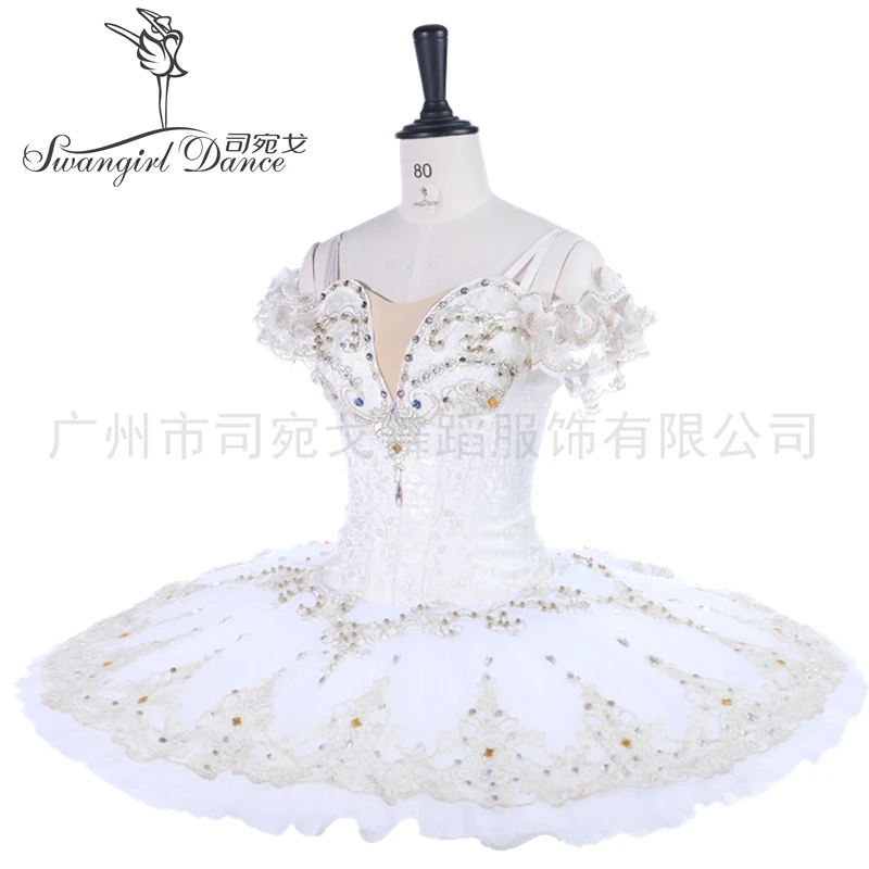 Sleeping Beauty Professional Ballet Tutu Dress Costume Women La sylphide peach pink performance stage costume BT9259