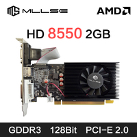 MLLSE Video Card GeForce AMD HD8550 Display Vga Cards 2GB DDR3 128Bit Computer Graphics Card Game PC HDMI DVI