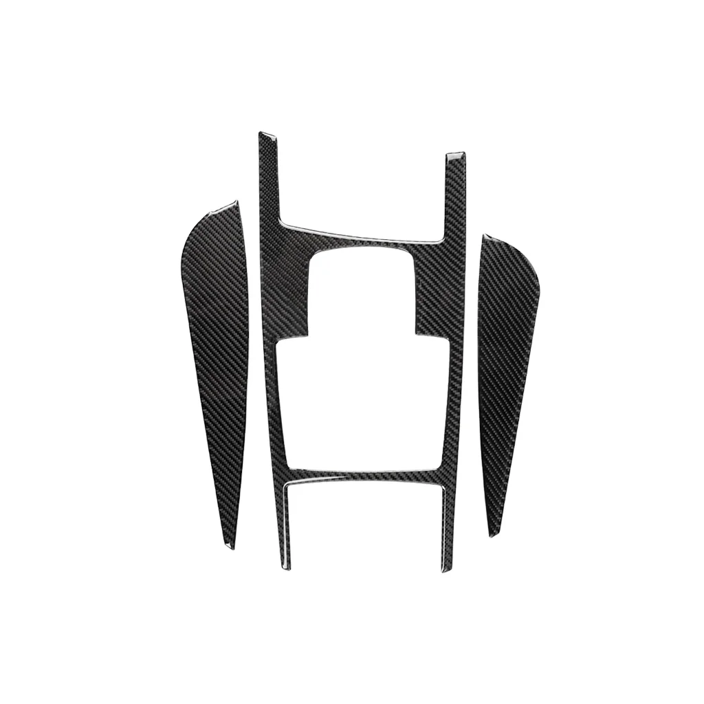 

Gear+Side Panel Carbon Fiber Car Sticker Trim Decorative Interior Accessory For 05-11 Audi A6