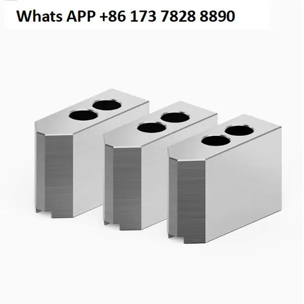 

Hydraulic chuck raw hydraulic three thickened raised soft jaw 56/8/10/12 inch jaw numerical control lathe chuck