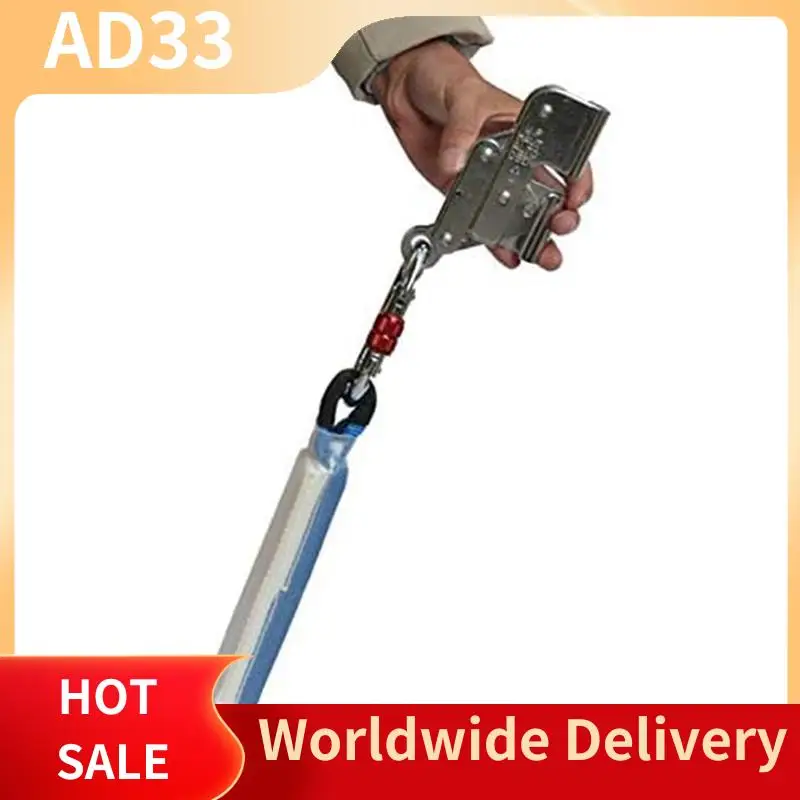 Top Deals 1 Piece Self-Locking Rope Grabber Descender Clamp Used For Swinging Climbing Trees