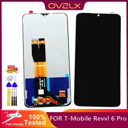 Original Tested For T-Mobile REVVL 6 Pro T Phone Pro 5G TMAF035G LCD Display Touch Screen Digitizer Touch Screen Panel Repair