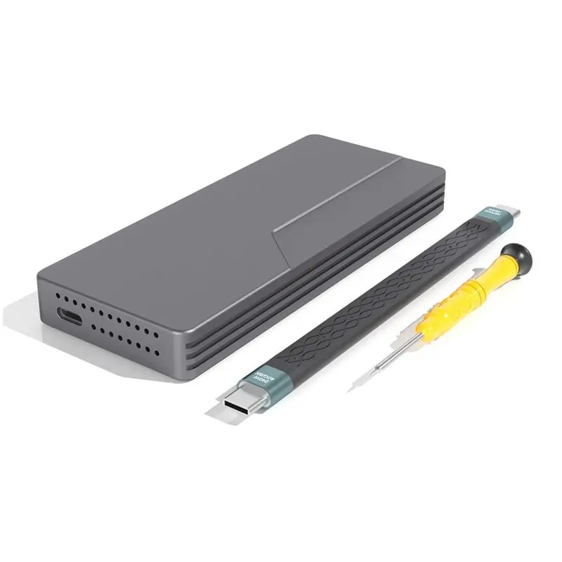 

AED7-USB4.0 40 Гбит/с Nvme SSD Корпус SSD-накопитель Адаптер M.2 к USB4.0 для M.2 NVME PCIE Встроенный охлаждающий жилет Алюминиевый корпус