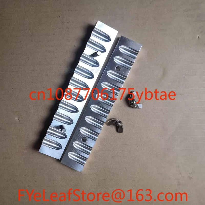 1.523g 10 Hole Teaching Mold Aluminum Alloy Left and Right Manual Suppository Mold