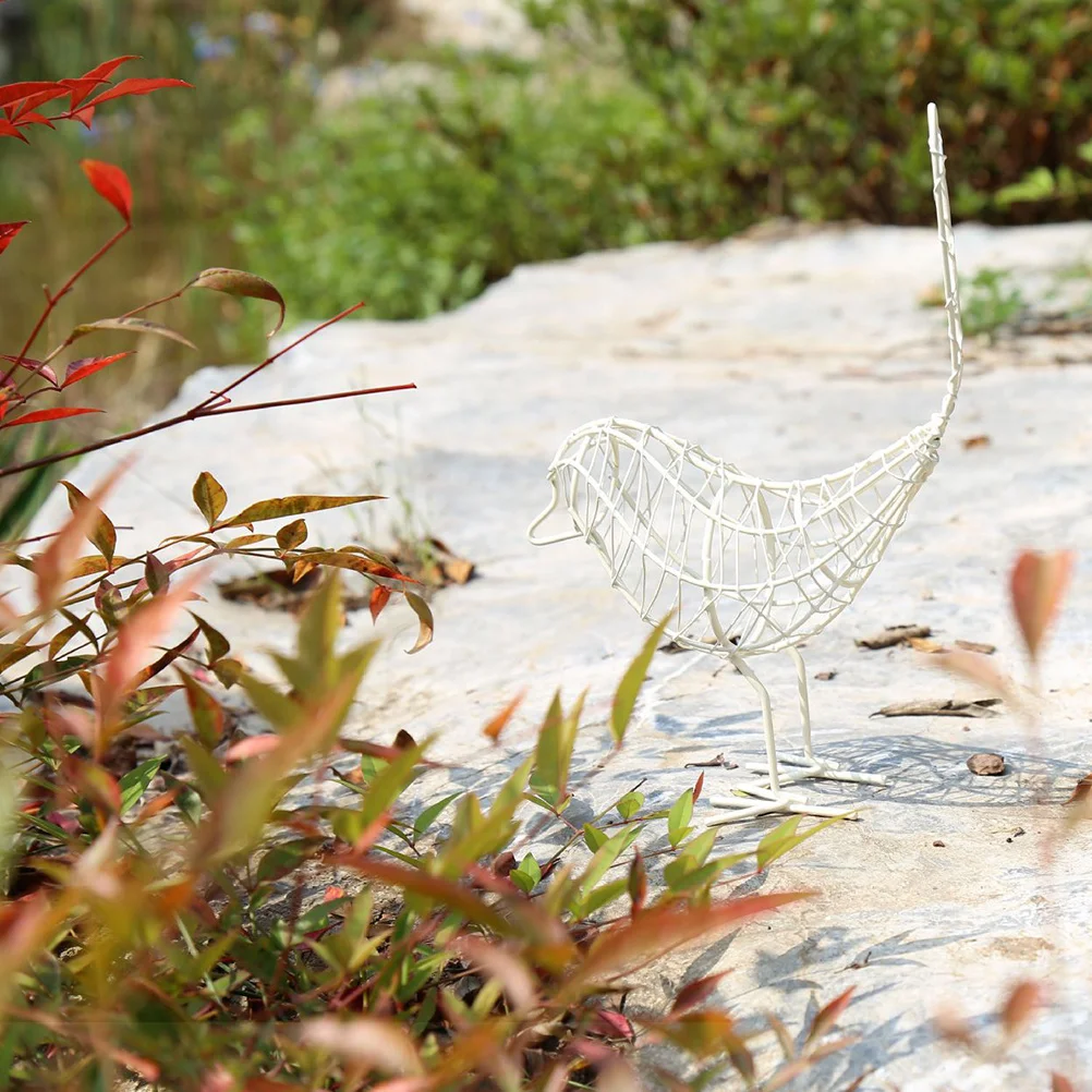 

Creative Garden Decoration 20x23cm Wrought Iron Lines Artware Bedroom Living Room Garden Photography Equipment