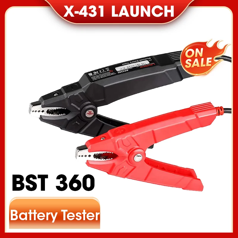 LAUNCH X431 BST360 Autobatterietester-Clip-Analysator 12V Spannungs-Batterieladungs-Scanner für crp919x bt X431 PROS V