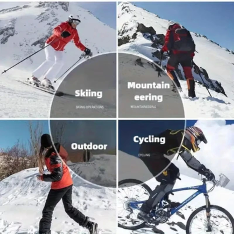 

Зимняя Балаклава, маска для лица с грелкой для шеи, защита ушей, ветрозащитный уличный головной убор для езды на велосипеде, бега, катания на лыжах, рыбалки