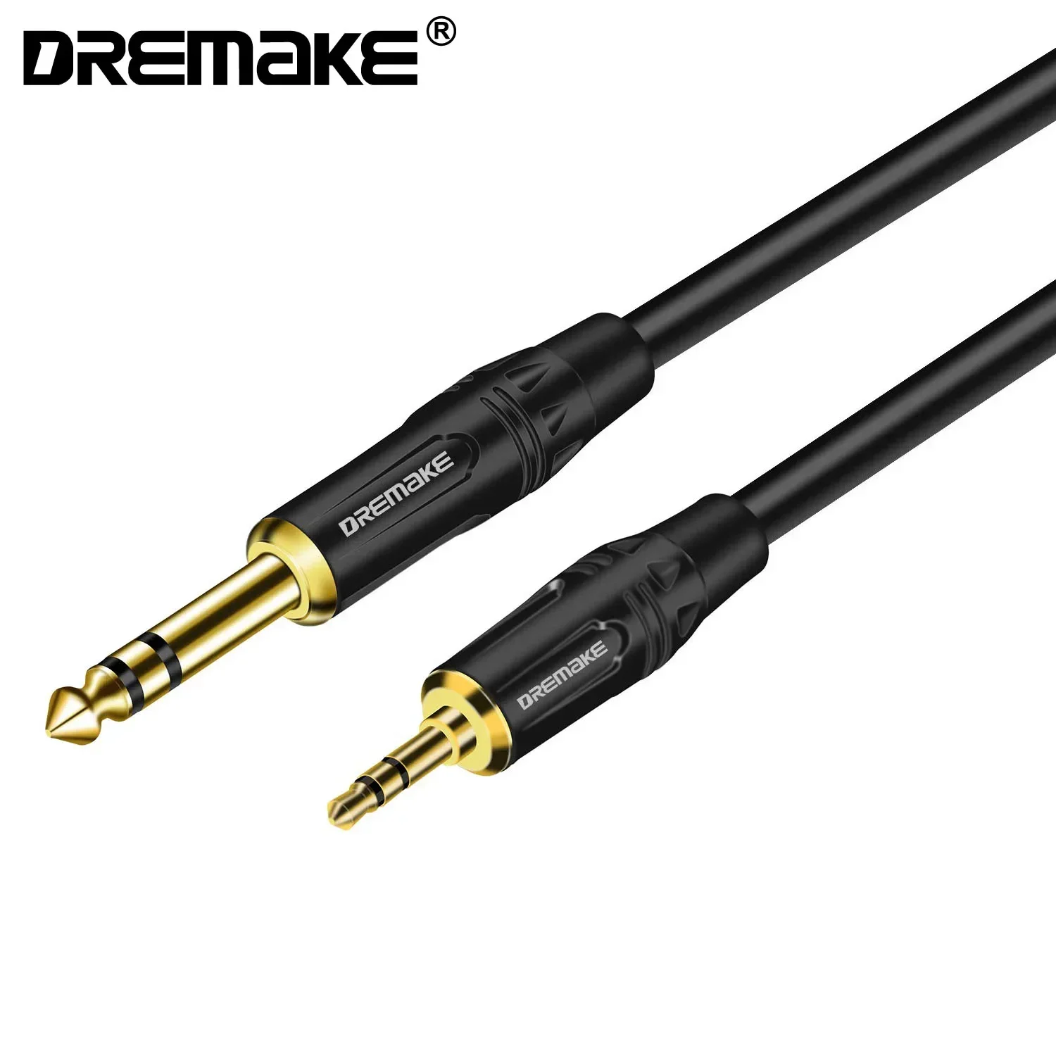 3.5mm To 6.35mm Adapter Audio Cable Male To Male  for Amplifier,MP3/MP4 Player, Smartphones 1/8 Inch To 1/4 Inch Jack