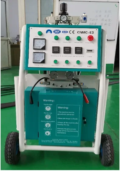 Portable Cheap Self Skin Pu Foam Machine With Digital Display and Pneumatic Spraying System