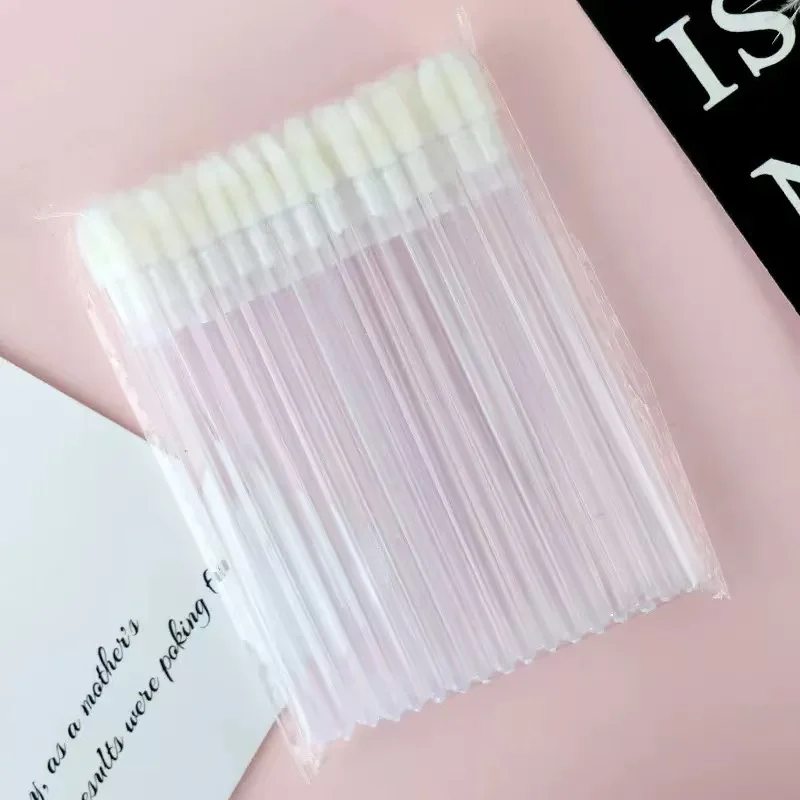 Wholesale1000 PCS Disposable Lipstick Perfect Lip  Applicator Brush Gloss Wands Women Accessories Best Make Up Tool Hotting