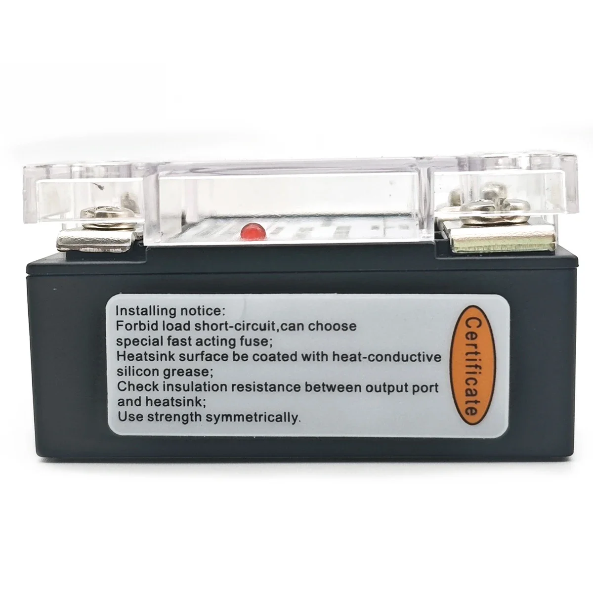 Single-Phase 220V Solid-State Relay 10A/25A/40A/60A/80A/100A/120A DC Control for DC Electric Furnace Heating SSR