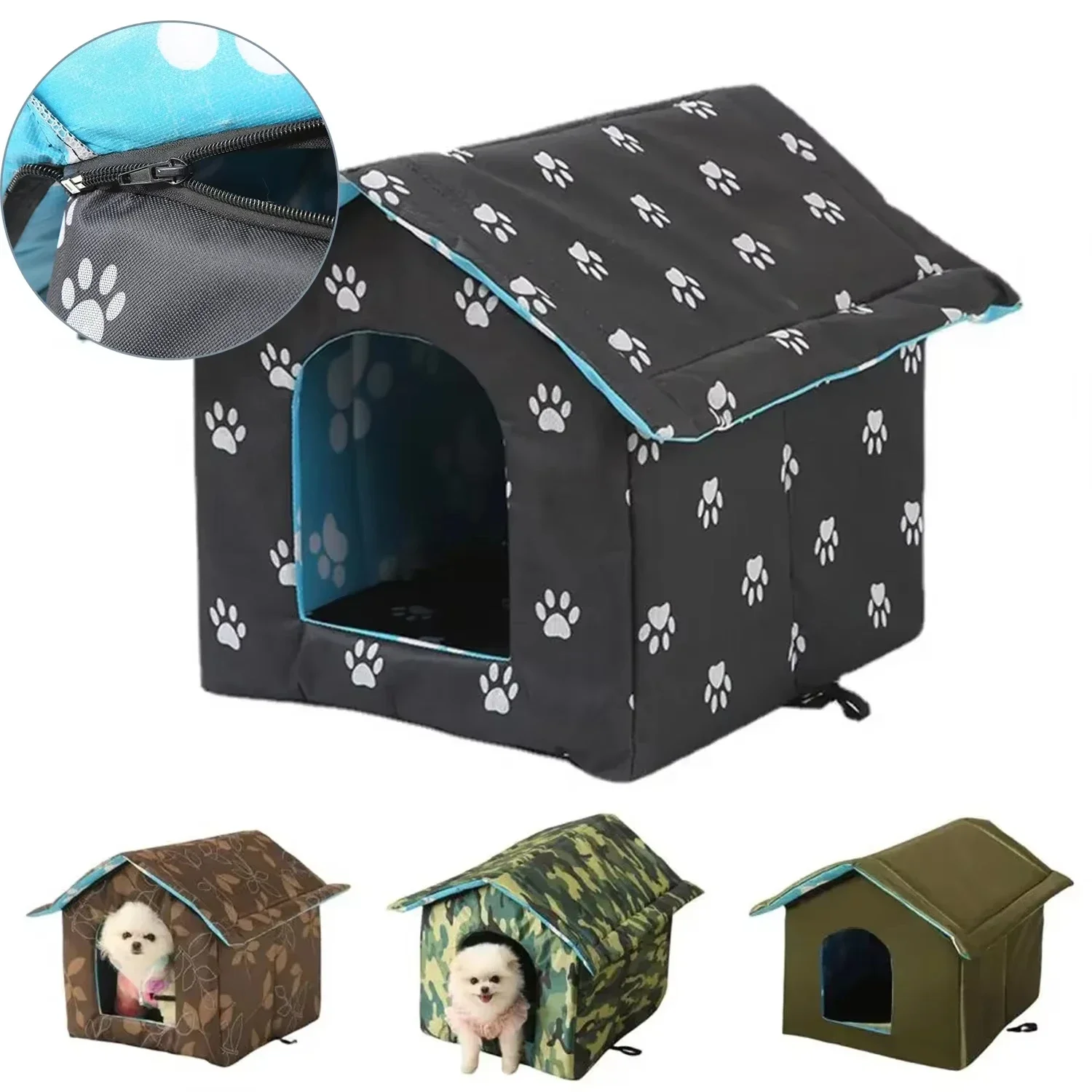Stray Cats Bed Outdoor Rain Proof Kitten Puppiese Cats House Available in All Seasons Portable Pets Avoid Room Cats Accessories