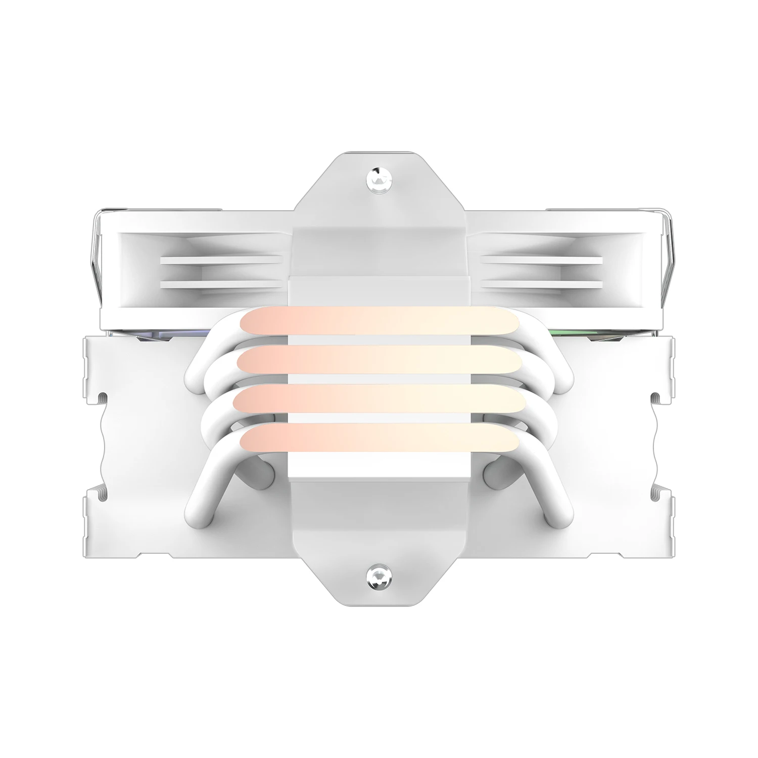 UPSIREN Walrus Guard 120 4 heat pipe single tower air cooler with temperature display 12cm ARGB PWM fan supports LGA1700 AMD AM5