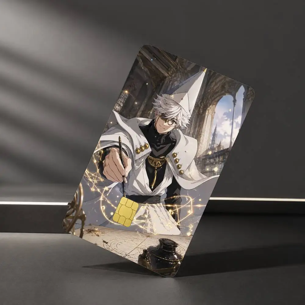 M-Mysterious Water Mage Q-Qifrey Sticker Film Tape Skin for Credit Card Debit Card Waterproof Stickers