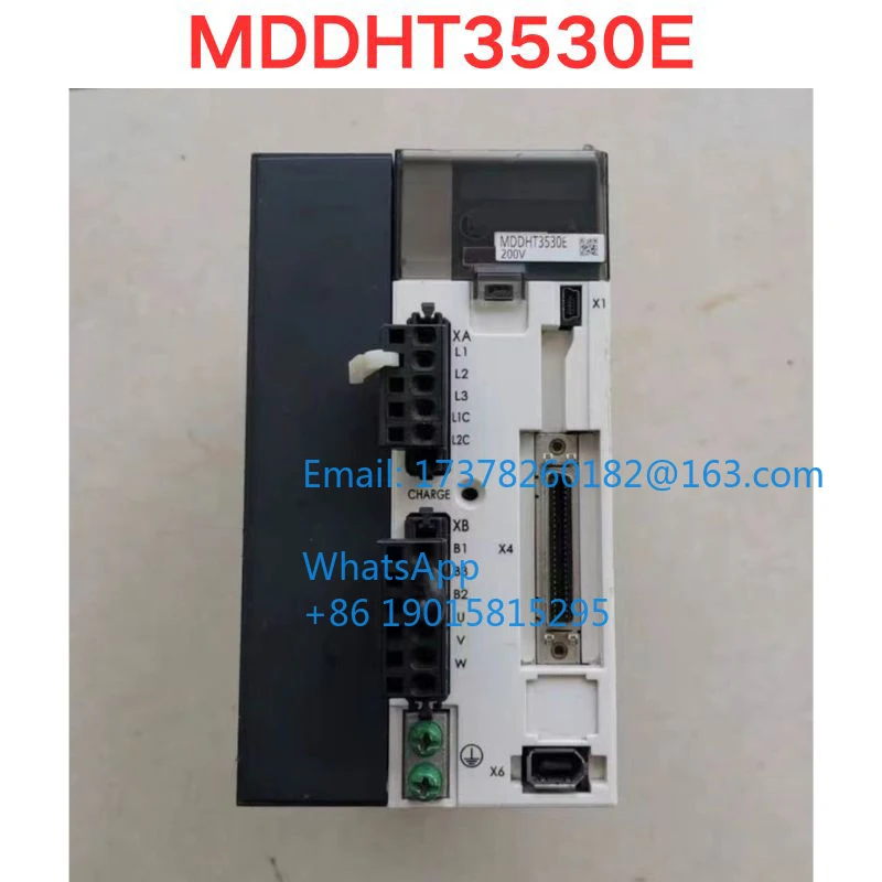 Verificação da função do servo driver MDDHT3530E usado OK