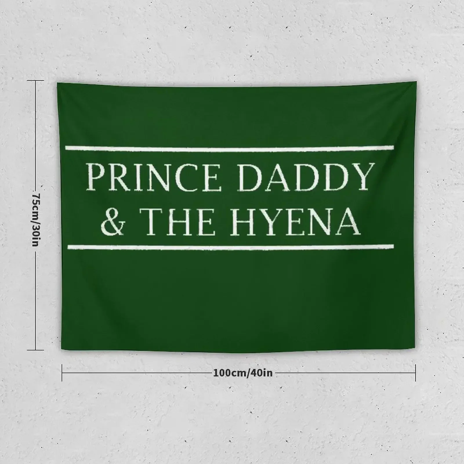 Prince Daddy And The Hyena OG Tapestry Decorations For Room Wall Carpet Wall Tapestries Tapestry