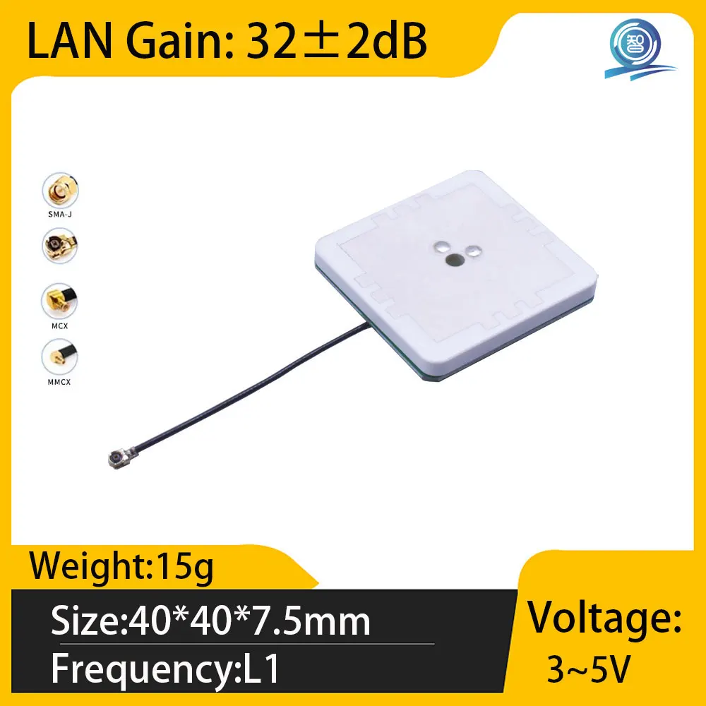 

GPS GLONASS BDS GNSS Internal Active Antenna Multifrequency 32dbi High Gain Low Power Built-in Ceramic