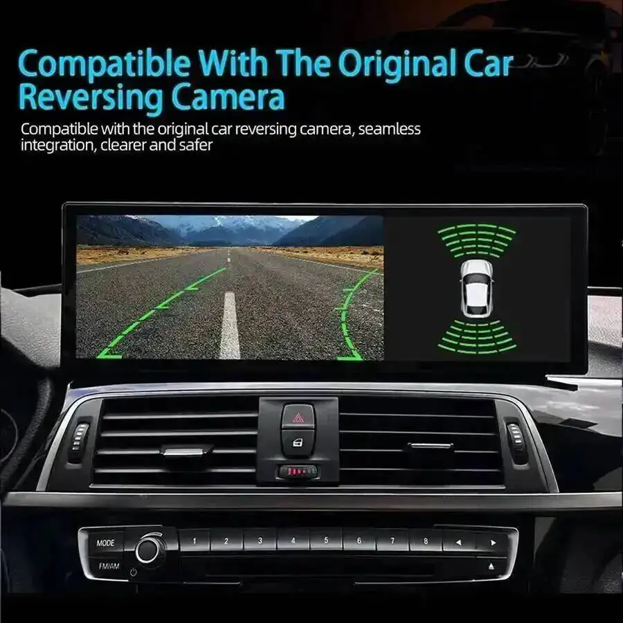 14.9" Linux Car Touch Screen For BMW X1 E84 2007-2013 Wireless CarPlay Android Auto GPS Bluetooth Stereo Multimedia Video Player view 4