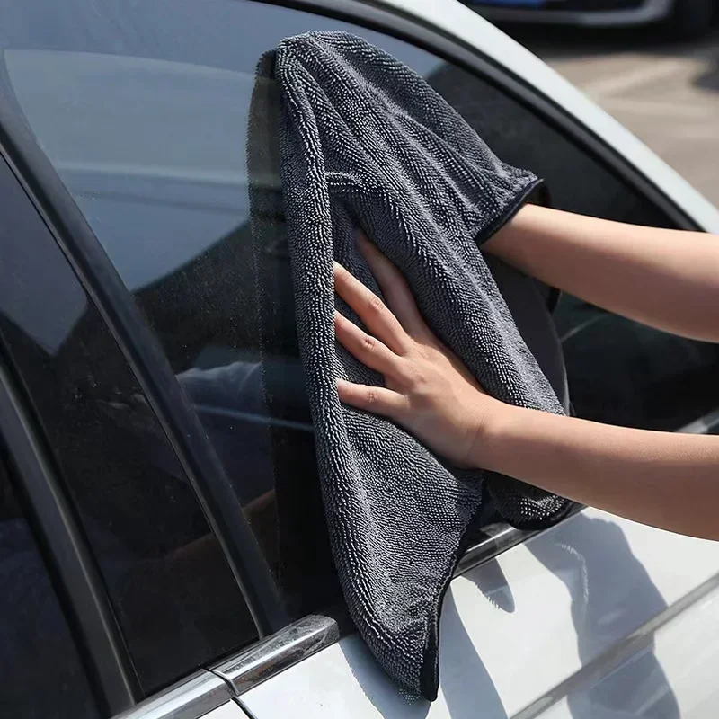Microfiber Car Wash Towel Fast Drying Auto Cleaning Soft Cloth High Water Absorption For Car Wash Accessories