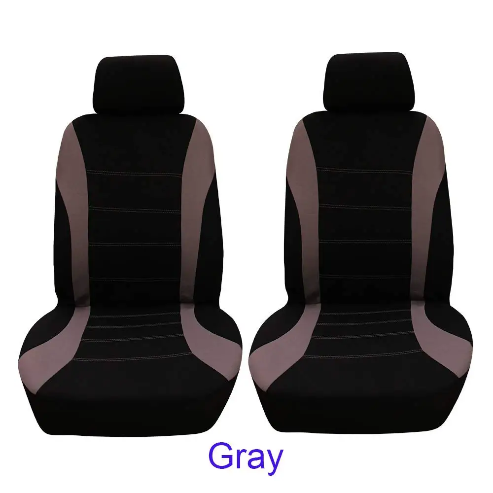 Car Seat Cover Set Front Seat Covers Driver Co-driver Seats Covers Universal For Vehicles Car Styling Accessories Seat Protector