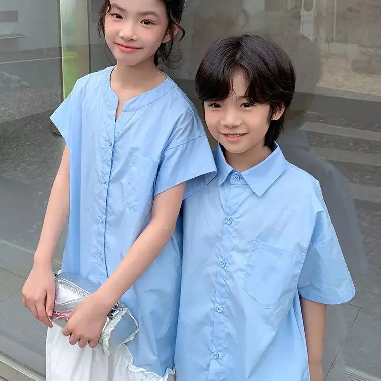 matching clothes family blue color blocking family look family 2026 clothes matching sets mother and daughter matching outfit