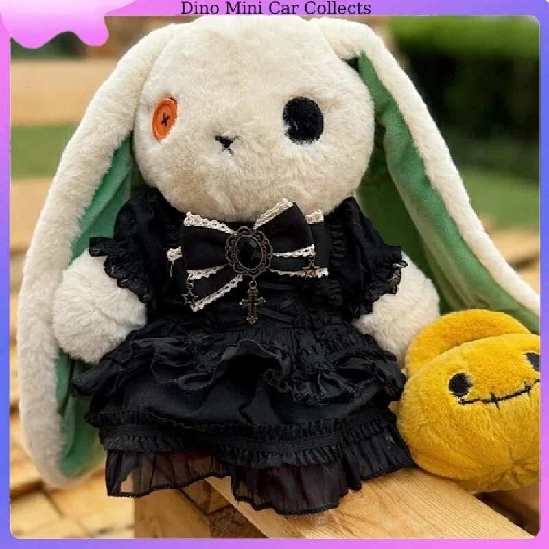 PLUSHIE DREAMFULS Original Makeup Cinderella Dress Pumpkin Bag Comfortable Plush Doll Healing Rabbit Doll Trendy Birthday Gift