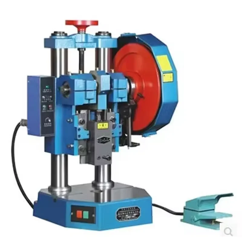 for Small Single Column 110V 220V Adjustable Force Pneumatic Press Machine Portable Metal Sheet Punching Machine for Precise