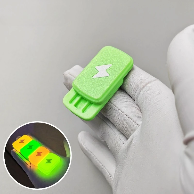 Boule Bucky lumineuse haute luminosité, carte poussoir EDC, jouet de bureau de décompression