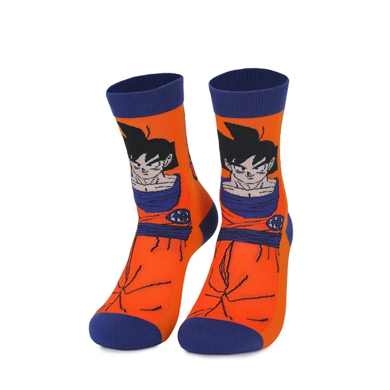 Dragon Ball Son Goku Anime Socks Cartoon Tube Sock Unisex Cosplay Birthday Xmas Gifts Adult Socks Hip Hop Funny Socks Gifts