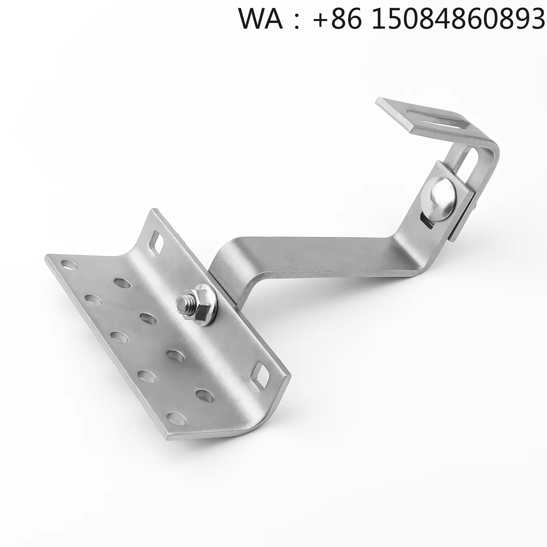 

SUS304 Adjustable Tile Roof Solar Hook, PV Mount Bracket Accessories, Anti Rust Solar Energy Hardware Parts for Long Term Outdoo