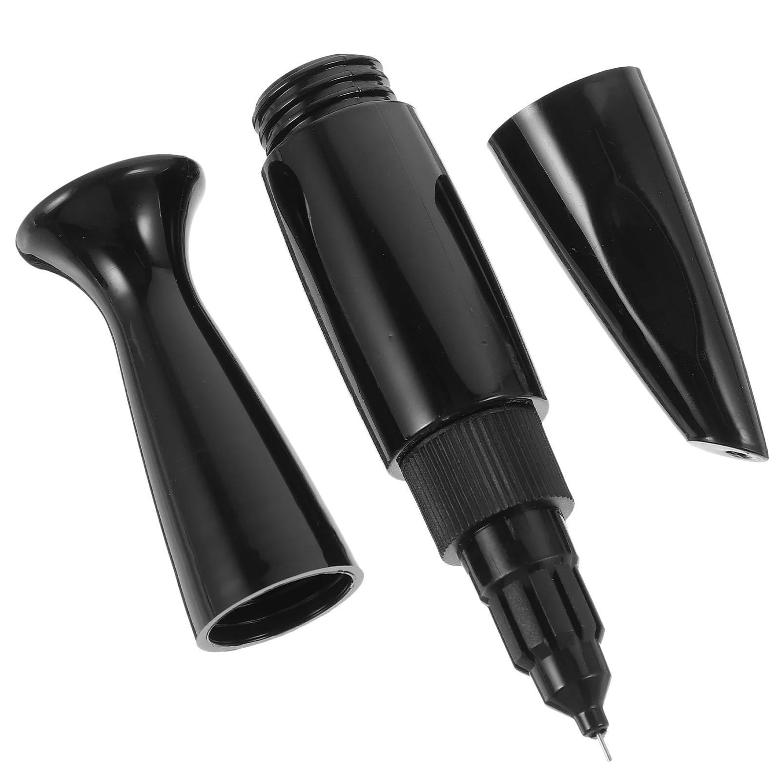 

1Pcs Dual-Use Nail Adhesive for Rhinestone Art Fast Drying Manicure Glue with Needle and Brush Applicator Safe for All Nail