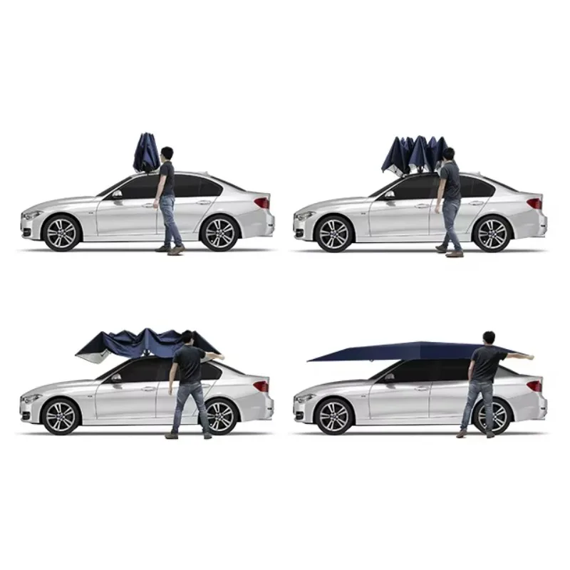Factory direct sale Smart Automatic Sun Cover Sun Shade Car Umbrella Shade Sports Foldable Car Windshield Sunshade Por