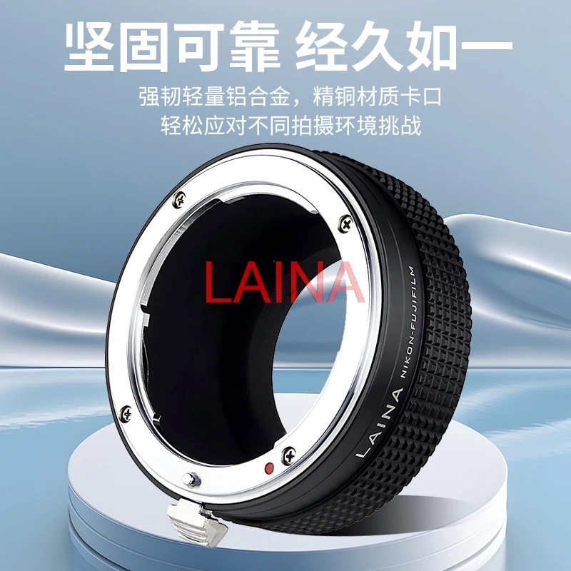 

Адаптер AI-FX для объективов Nikon AI D с автофокусом F-mount к камерам Fujifilm FX X-Pro3, XT5, XT4, XS20, XS10, XT50, XT30, XT200, XT100, XE4, XM5, XH2