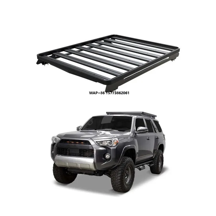 

Для Toyota 4Runner 2010-2022: Алюминиево-стальные багажники на крышу 4x4, внедорожная платформа, комплект обвеса, багажник для перевозки грузов, внешние аксессуары