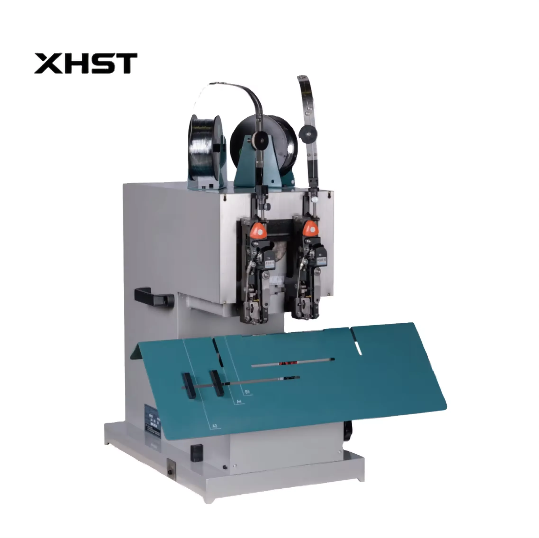 Double Heads Desktop Electric Stapler Machine A3 Binding Machine DX-8703H