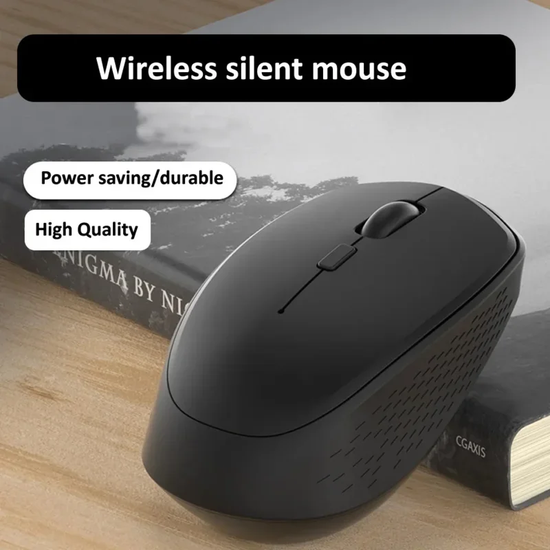 Wireless Mouse Mini Silent 2.4G USB Computer Mouse Optical Mice Noiseless Adjustable 1600 DPI Mouse for Windows Mac Linux