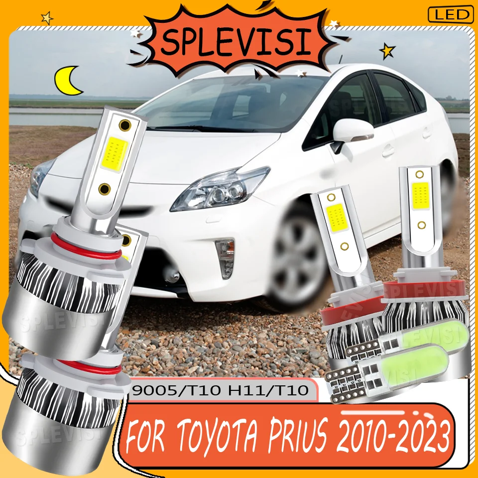 

Tool-Less Setup Consistent Brightness Car Lights LED Headlights For TOYOTA PRIUS 2010 2011 2012 2013 2014 2015 2016 2017-2023
