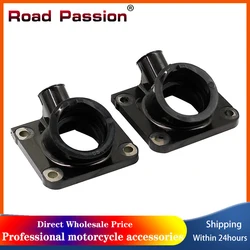 Road Passion Motorcycle Parts Carburetor Interface Intake Outlet Manifold For YAMAHA RD350LC RZ350L LC N NCII YFZ350 Banshee