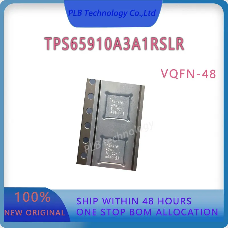 

5PCS/LOT TPS65910 TPS65910A3A1 TPS65910A3A1RSLR VQFN-48 Integrated Power Management IC PMIC Original Stock New
