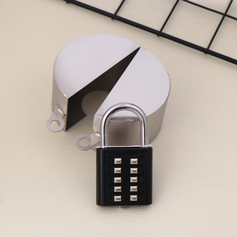 1 Set Faucet Lock Cover Anti-Theft Garden Hose Tap Casing Lock Water Spigot Lock Faucet Protection Cover Water Save Lock