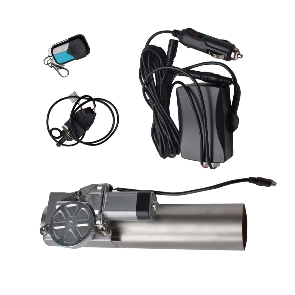 

2.5'' Electric Exhaust Cutout I Pipe Control Valve with Manual & Remote Control