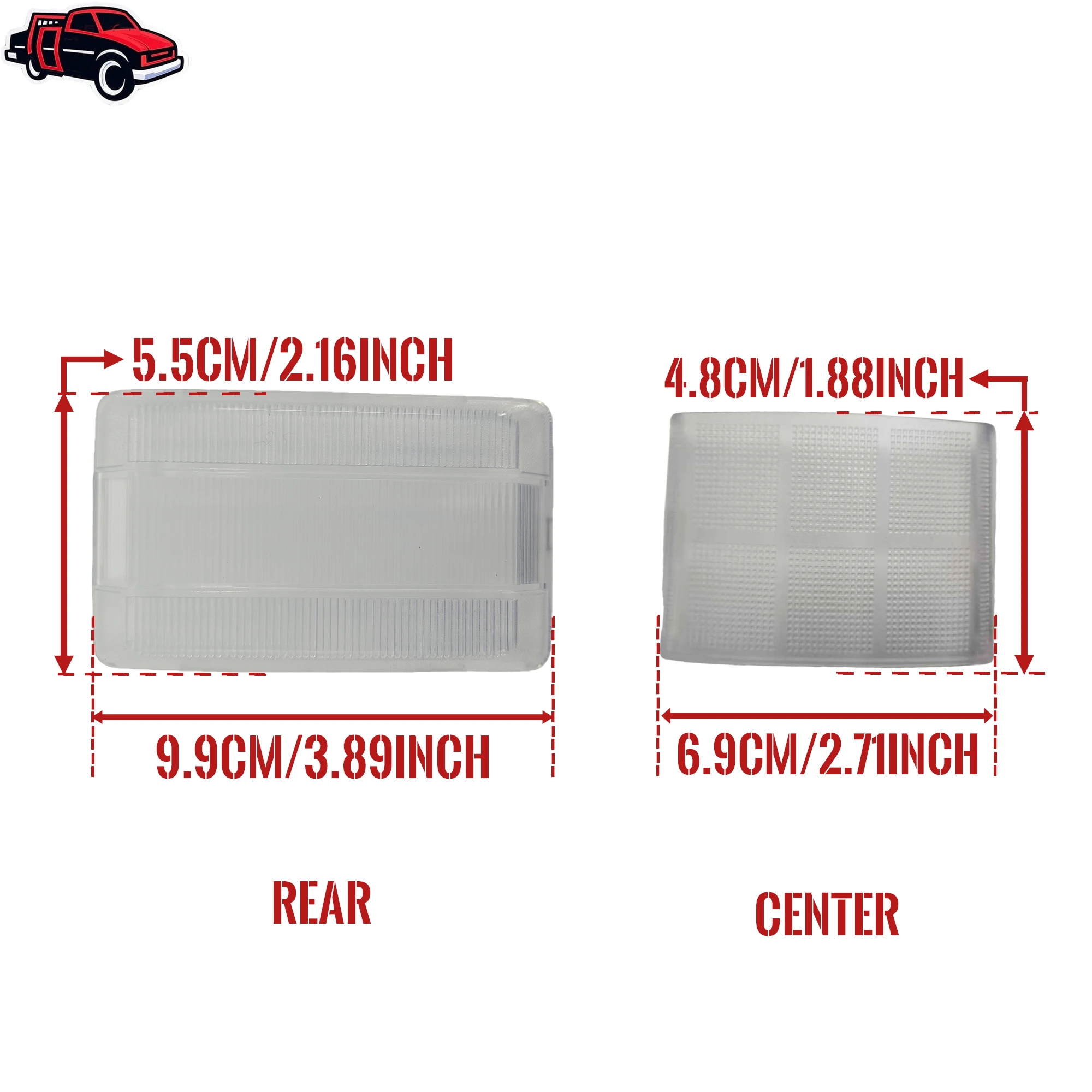 Car Centre Roof Lamp Cover & Rear Roof Reading Lamp Cover For Mitsubishi Pajero Shogun Montero V31 V32 V33 V43 1992 1993-2000