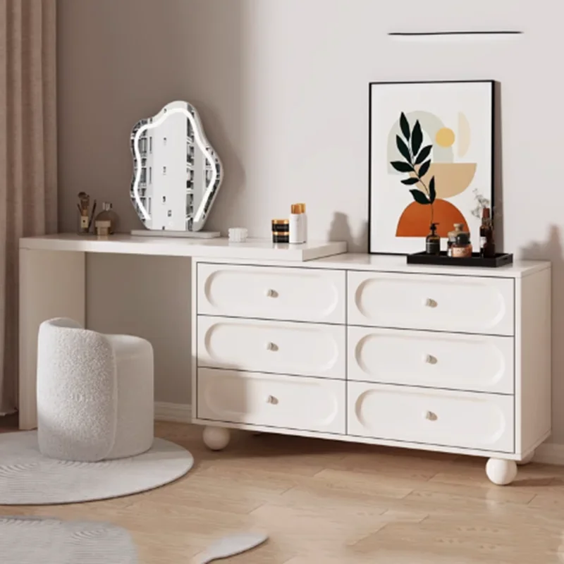 

Nordic White Vanity Tables Cheap Modern Drawer Wood Small Vanity Tables Salon Makeup Seating Schmink Tisch Home Furniture
