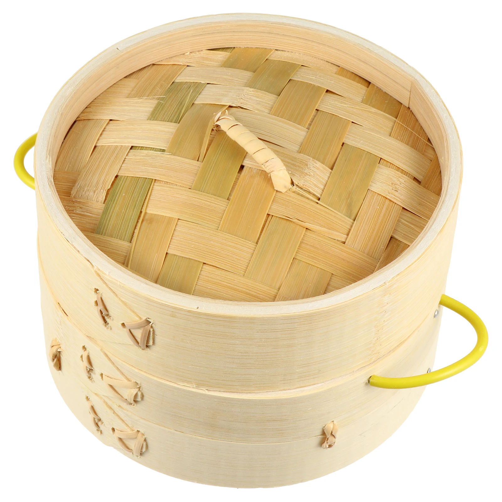 

2 Pcs Bamboo Rack Handmade Non-sticky Perfect Vegetables Fish Meat Healthy Diet Kitchen Easy Clean Storage Small Cooking