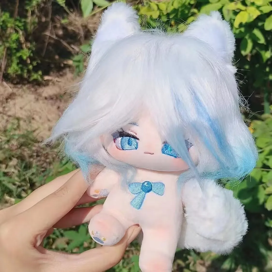 格安20cmコットン人形クリアランス、高品質原神インパクト「フリーナ」ガラス毛属性可愛い人形女の子向けギフト